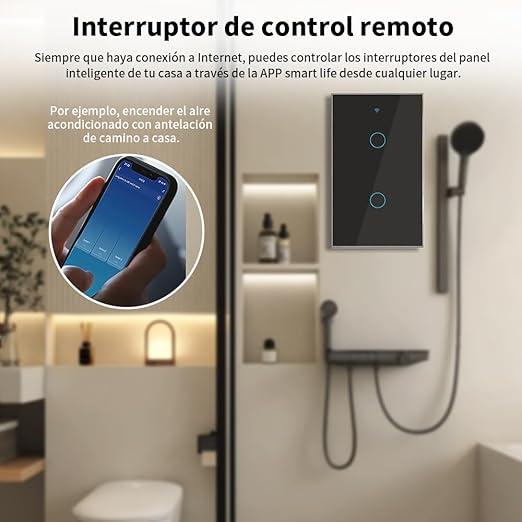 Tecla Smart Tactil Wifi Inteligente 3 Luz Alexa Siri Google. — imagen 8