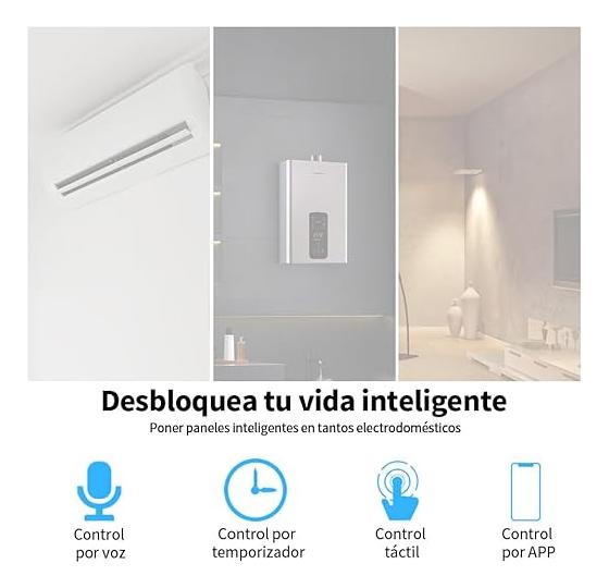 Tecla Smart Tactil Wifi Inteligente 4 Luz Alexa Siri Google. — imagen 4