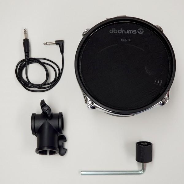 Combo Real Pad 8 Gris + Clamp + Holder + Cable — imagen 1